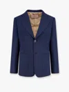 Valentino Slim Fit Wool Gabardine Jacket