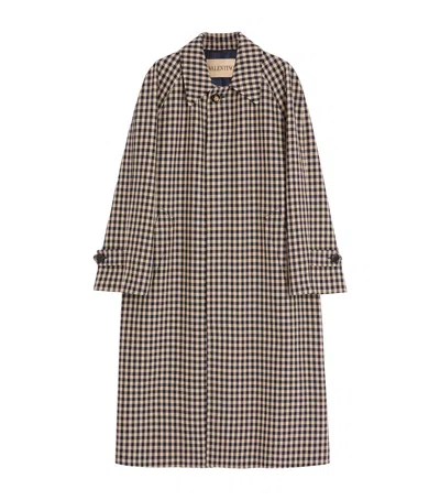 VALENTINO VIRGIN WOOL-COTTON COAT