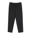 Valentino Virgin Wool Drawstring Trousers
