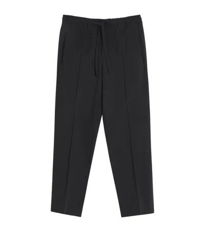 Valentino Virgin Wool Drawstring Trousers