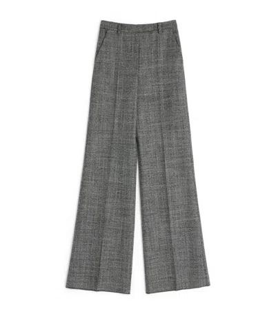VALENTINO VALENTINO VIRGIN WOOL WIDE-LEG TROUSERS