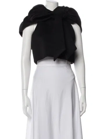 Pre-owned Valentino Virgin Wool Jacket In Black