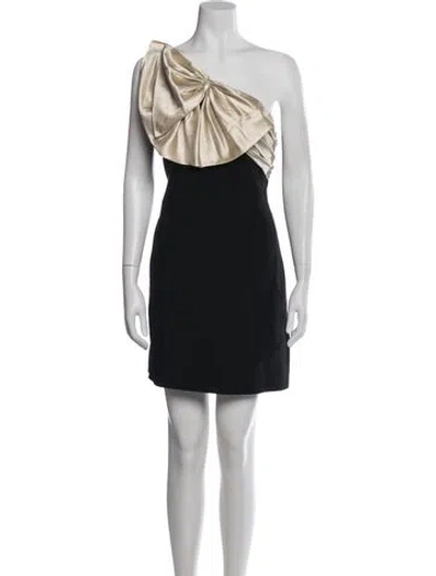 Pre-owned Valentino Virgin Wool Mini Dress
