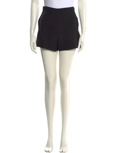 Pre-owned Valentino Virgin Wool Mini Shorts In Neutral