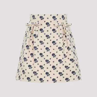 VALENTINO VIRGIN WOOL MINI SKIRT