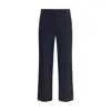 Valentino Tailored Trousers In Stretch Wool In Black