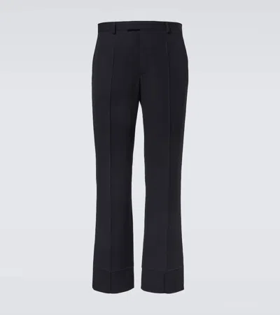 VALENTINO VIRGIN WOOL STRAIGHT PANTS