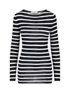 Valentino Striped Intarsia-knit Jumper