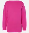 Valentino Pullover Aus Schurwolle In Pink
