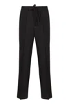 Valentino Wool And Mohair Blend Jogging Trousers