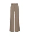 Valentino Straight-leg Tailored Pants In Gold