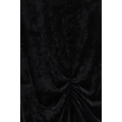 Valentino Viscose Long Women's Skirt In Black