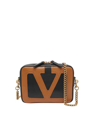 Valentino Garavani Viva Superstar Leather Crossbody Bag In Multi