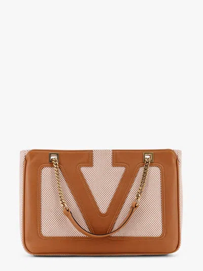 VALENTINO GARAVANI VIVA SUPERSTAR CANVAS SHOULDER BAG