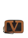 Valentino Viva Superstar Clutch Bag In Black