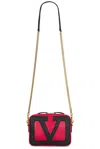 Valentino Viva Superstar Two-tone Leather Shoulder Bag
