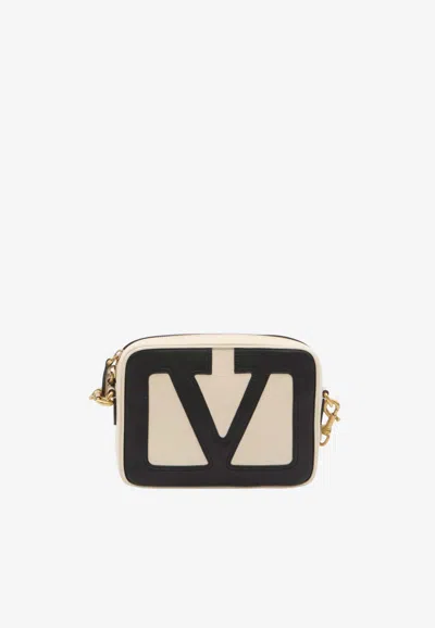 Valentino Garavani Viva Superstar Crossbody Bag In White