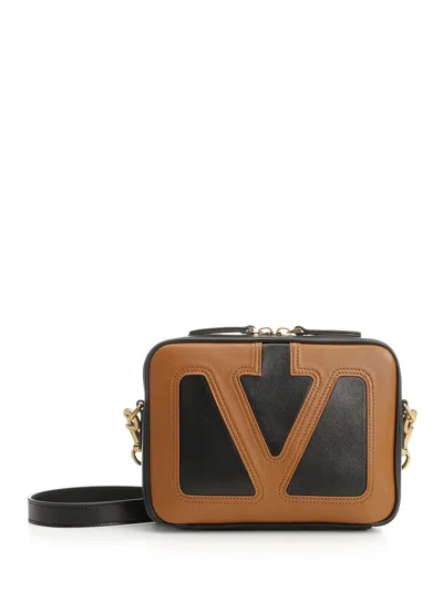 Valentino Garavani Viva Superstar Crossbody Bags Brown
