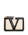 Valentino Viva Superstar Key Ring Pouch In Multi