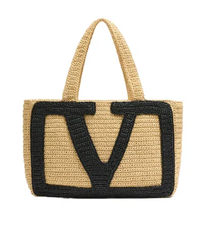 VALENTINO GARAVANI VALENTINO VIVA VLOGO SIGNATURE TOTE BAG