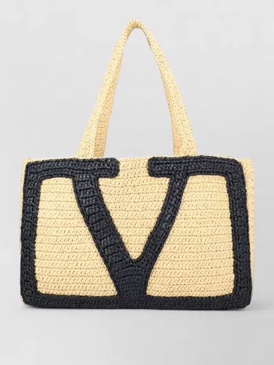 VALENTINO GARAVANI VIVA SUPERSTAR LARGE TOTE BAG DUAL HANDLES