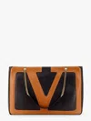 Valentino Black Nappa Leather Large Viva Superstar Shopping Bag