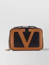 Valentino Marsupio Viva Superstar In Leather In Brown