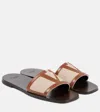 Valentino Garavani Superstar Slide Slipper With Vlogo Detail And Premium Materials In Nude