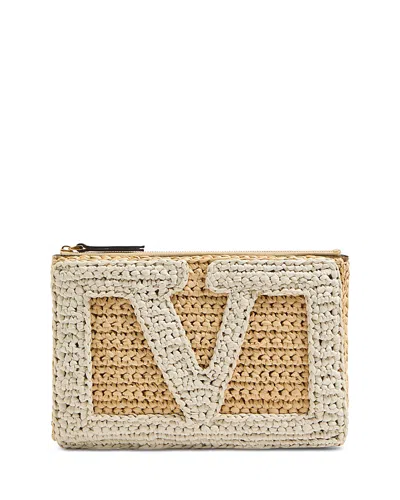 VALENTINO GARAVANI VIVA SUPERSTAR MEDIUM CROCHET POUCH