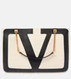 Valentino Medium Viva Superstar Leather Tote Bag In White