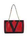 Valentino Women's Medium Viva Superstar Bag Red/black | 7w2b0r13ptj Color Akv