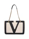 Valentino 'viva Superstar' Medium Tote Bag In Cream