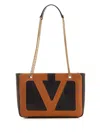 Valentino Chain Strap Two-tone Shoulder Bag Collection