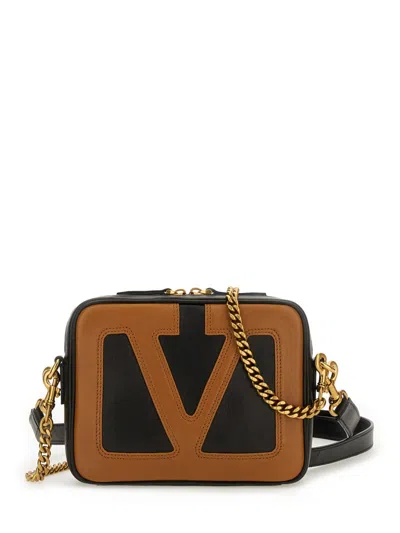 ショルダーバッグ VALENTINO Valentino Garavani 'Viva Superstar' Shoulder Bag VALENTINO GARAVANI Viva Superstar small two-tone leather