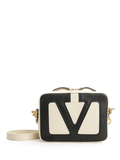 Valentino Garavani Viva Superstar Shoulder Bag In Neutral