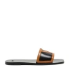 Valentino Garavani Viva Superstar Slide Sandal In Nappa Leather In Black