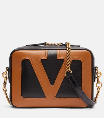 Valentino Garavani Viva Superstar Small Leather Crossbody Bag