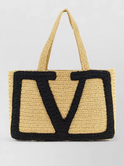 VALENTINO GARAVANI VIVASUPERSTAR LARGE TOTE BAG DUAL HANDLES