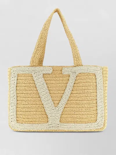 Valentino Garavani Viva Superstar Tote Bag In White
