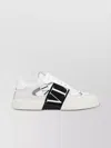 Valentino Garavani Vl7n Leather And Fabric Low-top Sneakers In Black