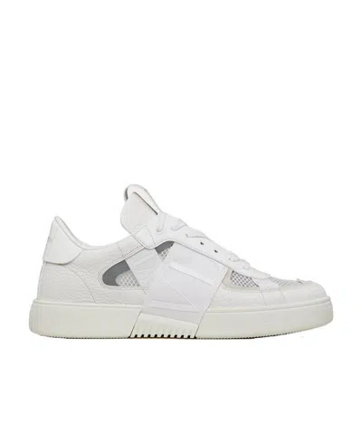 Valentino Garavani Vl7n Panelled Sneakers In White