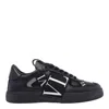 Valentino Panelled Logo-detail Sneakers In Black