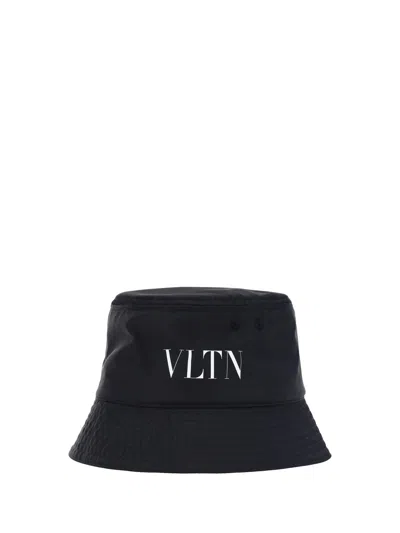 Valentino Garavani Vlnt Hat In Black