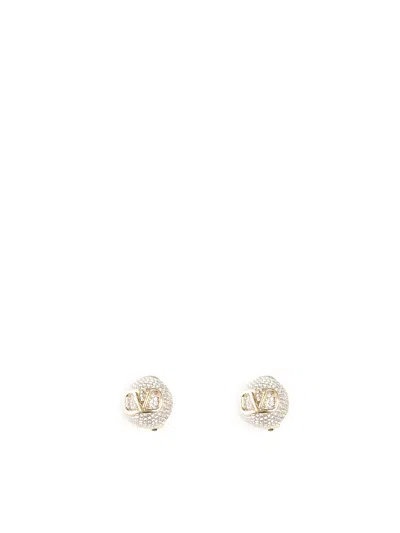 Valentino Garavani Vlog Earrings In Yellow