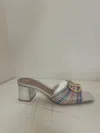 Valentino Vlog High-heeled Sandals In Gray