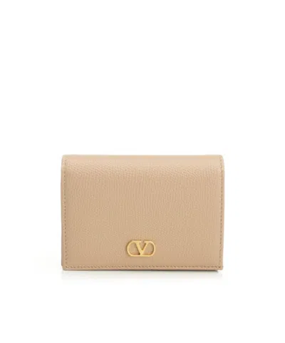Valentino Garavani Vlog Wallet In Brown