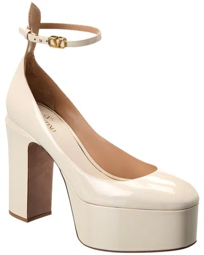 Valentino Garavani Valentino Vlogo 120 Patent Ankle Strap Platform Pump