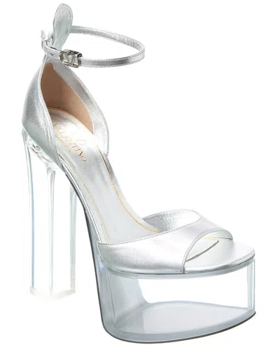 Valentino Garavani Valentino Vlogo 155 Leather Platform Sandal