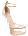 Valentino Vlogo 155 Patent & Vinyl Platform Sandal