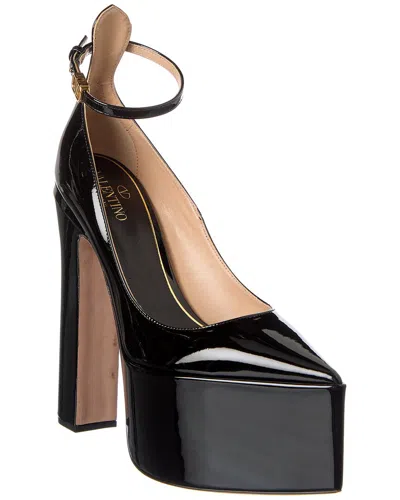 Valentino Garavani Valentino Vlogo 165 Patent Platform Pump In Black